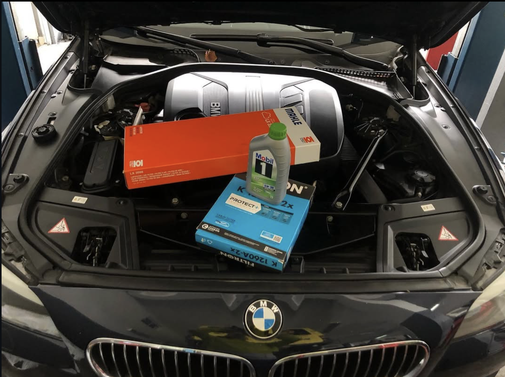 Auto Servis Filip unutrašnjost radionice